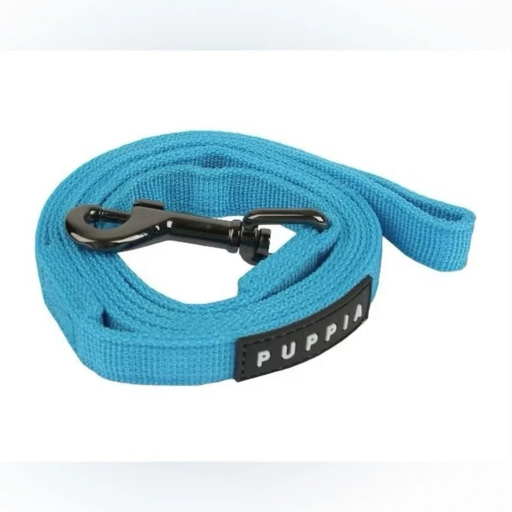 4/$20 🦋 NWT Puppia Vest Polyester Step In Dog Harness & Leash Sky Blue 3L XXXL
